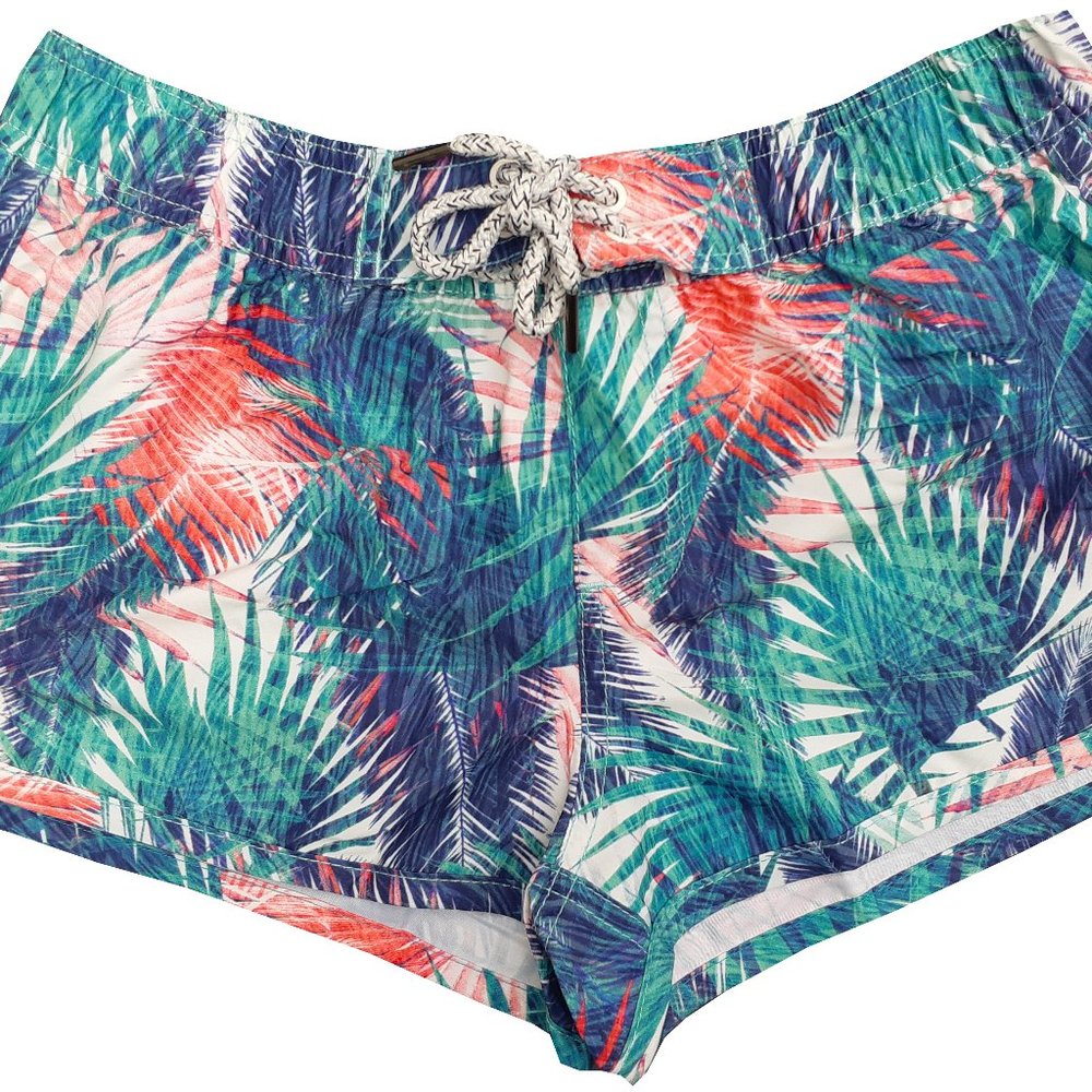 Palm leaves womens trunks